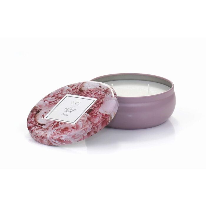 Ashleigh & Burwood 3 Wick Candle Tin - Peony